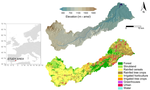 Map of Case Study Spain: Quipar